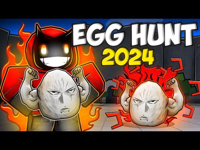 I Unlocked THE STRONGEST BATTLEGROUNDS EGG in Roblox EGG HUNT 2024...