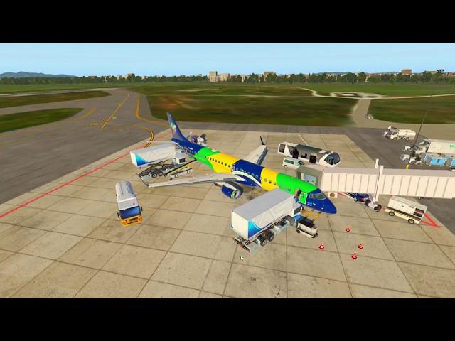 [XP11] Ground Handling JarDesign - Editando o set E195 SSG