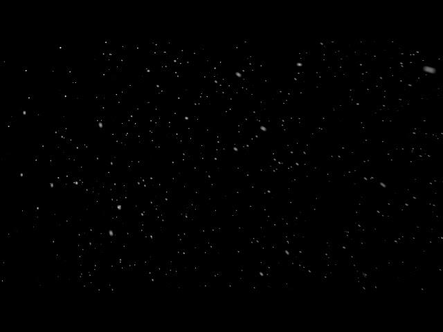Snow particles loop