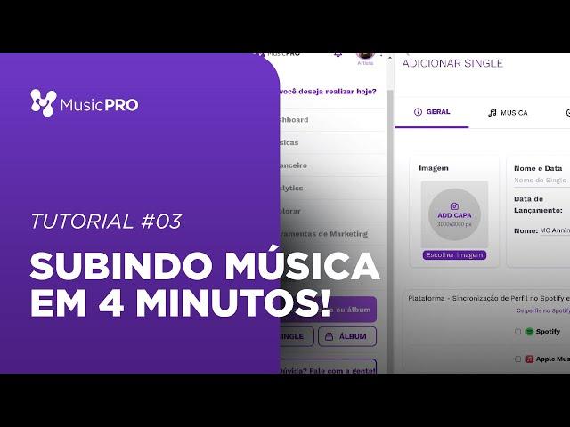 Suba Sua Música em Menos de 4 Minutos com a MusicPRO 