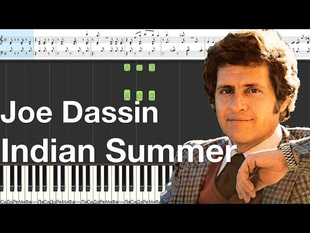 L'ete Indien - Joe Dassin / Joe Dassin - Indian Summer / Джо Дассен - Где же ты