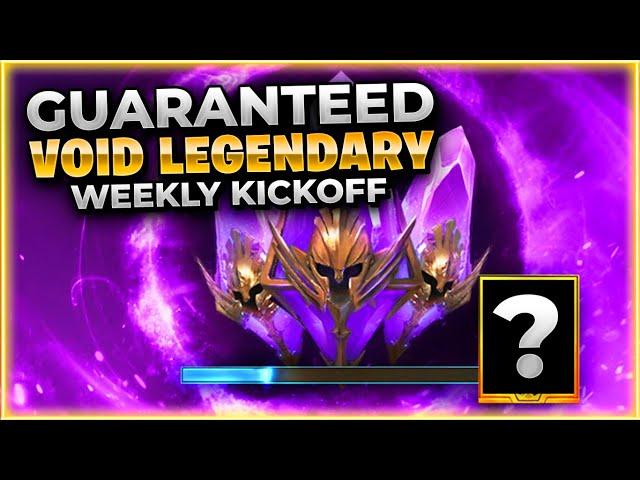 NEW GUARANTEED Legendary Event & More! Weekly Kickoff Raid: Shadow Legends