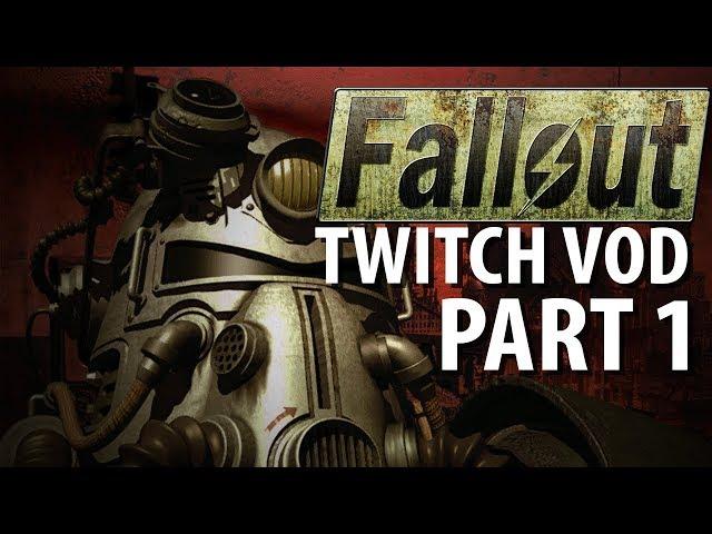 Cromulent Archer Streams: Fallout 1997 Rec 1/27/18 Part 1