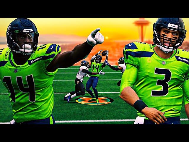 DK METCALF AND RUSSELL WILSON ARE THE MOST UNBELIEVABLE COMBO!! Madden 21