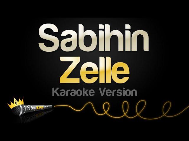 Zelle - Sabihin (Karaoke Version)