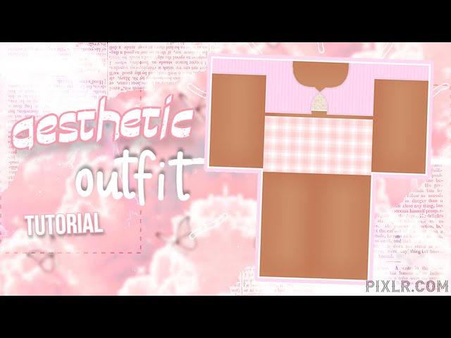 how to make an aesthetic outfit on roblox | easy