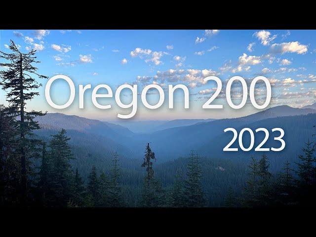 Oregon's first 200 miler - Running the Inaugural Oregon 200