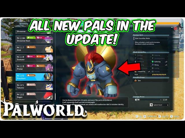 Every New Pal And How To Get Them In The SAKURAJIMA Island Update!! || Palworld!