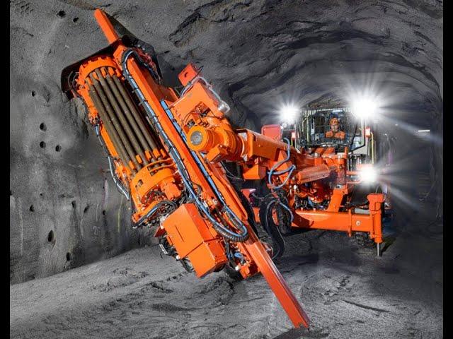 Sandvik DL432i longhole drill walkaround video