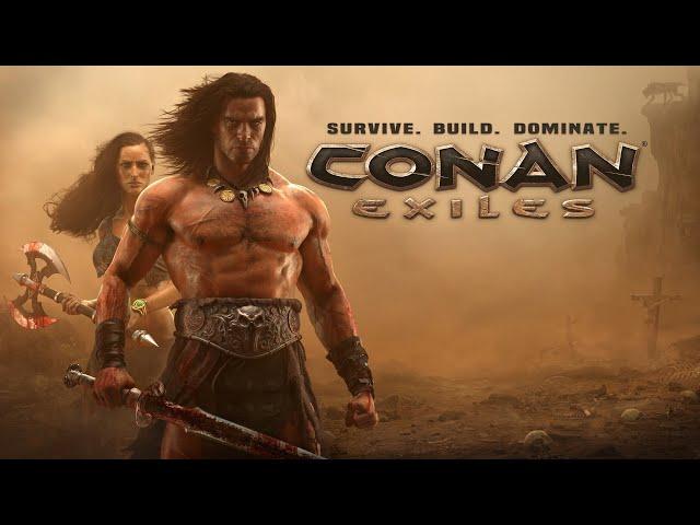 Conan Exiles Прохождение(2024) ч1 - Пробуем эту вкуснятину