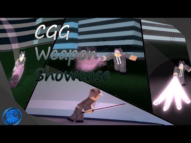 Showcase of all the CCG WEAPONS!!!!! I Ro-Ghoul [Alpha/Testing] DOUJIMA!