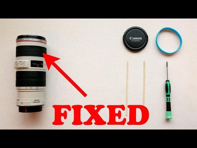 Canon EF 70-200mm f4 L IS Manual Focus Fixed in 5 Minute Repair