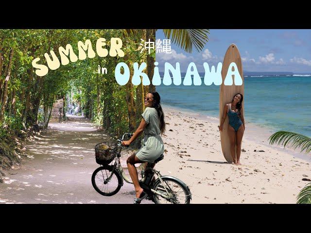 summer in Okinawa | sight-seeing and surfing 