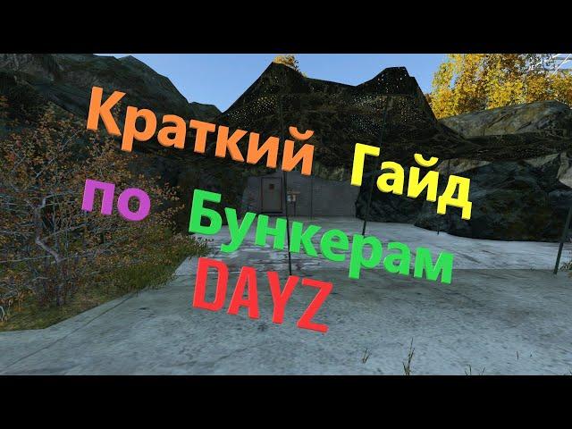 BUNKER DAYZ (Чернорусь-Краткий гайд) 1.24