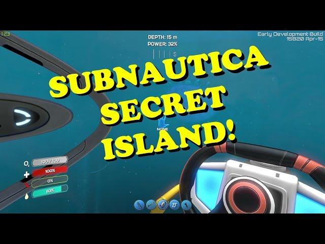 Subnautica Secret/Hidden Island!