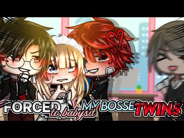 FORCED to Babysit my Bosses TWINS!  // Gacha Mini Movie GCMM