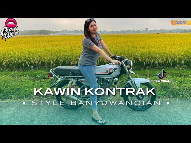 DJ KAWIN KONTRAK • STYLE BANYUWANGIAN • SLOWBASS • VIRAL TIKTOK •