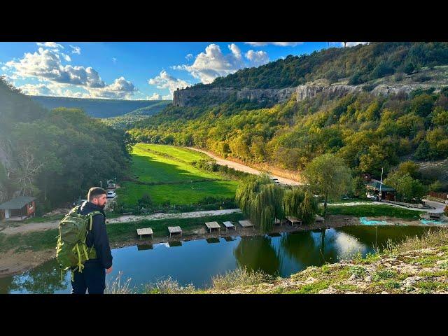 СПРЯТАННАЯ в ГОРАХ КРЫМА  БАЗА отдыха РЫБАКОВ и ТУРИСТОВ