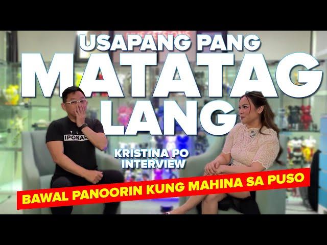 Para Sa Mga May Pinagdadaanan, Usapang Matatag Lang, Chinkee Tan- Kristina Po of Shinjiru Interview