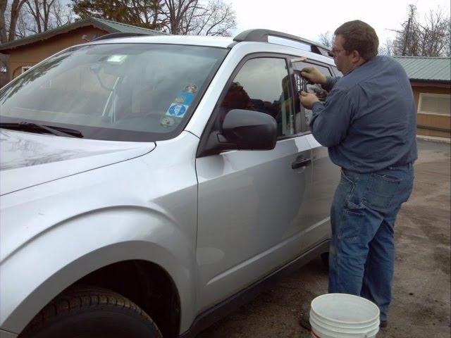 How to open a locked Subaru Forester