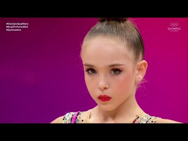 Stiliana Nikolova Ribbon BUL l Rhythmic gymnastics world championships l Valencia 2023