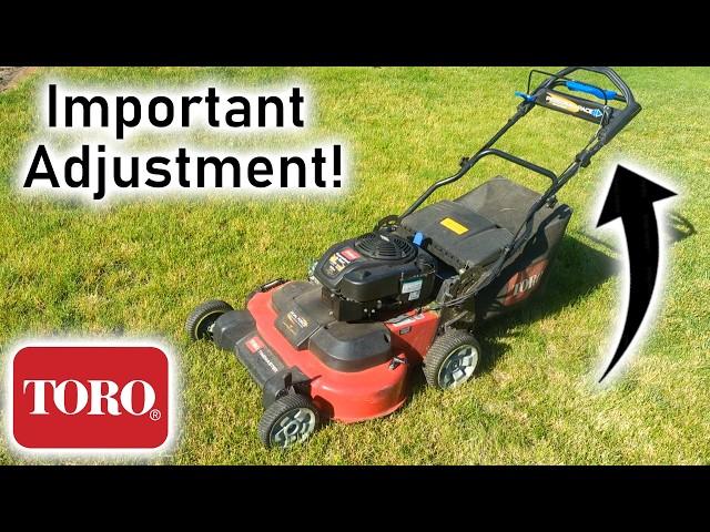 Toro TimeMaster Won't Climb Hills -- Easy Fix!