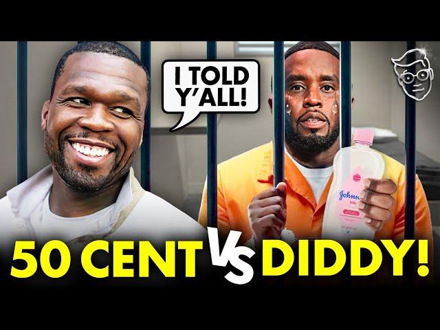 50 Cent TROLLS Diddy After SHOCKING Discovery Made in FBI Raid of House | '1000 Bottles of..' 