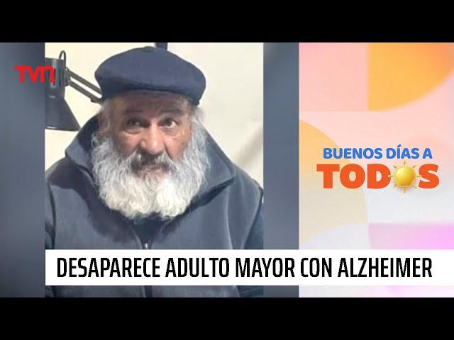 Familia realiza llamado para encontrar a adulto mayor con alzheimer | Buenos días a todos