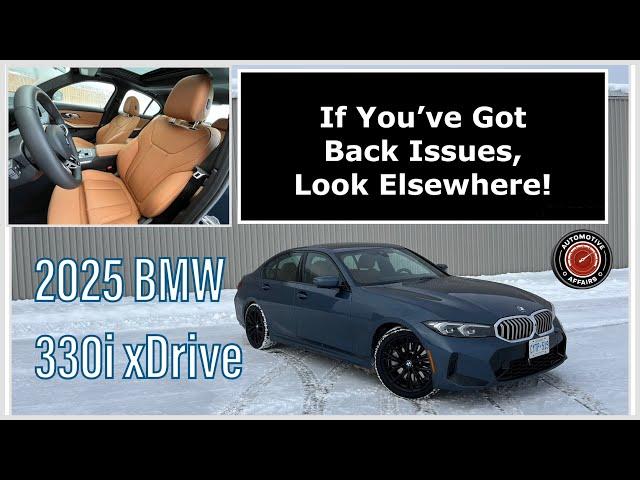 2025 BMW 330i xDrive - All Good, Except The Seats! | Automotive Affairs Review | Nauman Farooq