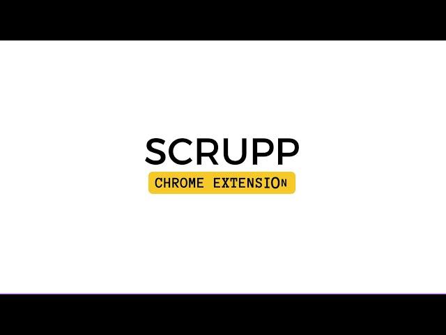 SCRUPP Sales Navigator scraping and email finder tool