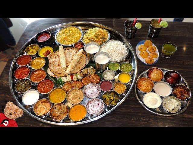 Massive Vegetarian Dara Singh Thali Challenge at Mini Punjab Mumbai!!