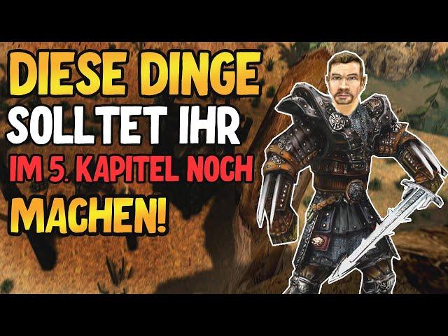 14 Dinge, die man noch im 5. Kapitel von Gothic 2 erledigen sollte (Tipps und Hinweise)