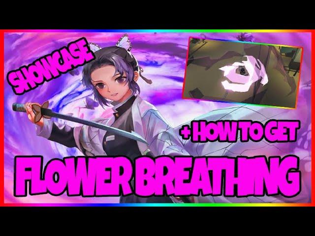 FLOWER BREATHING SHOWCASE + HOW TO GET IT lN RO-SLAYER (ROBLOX)