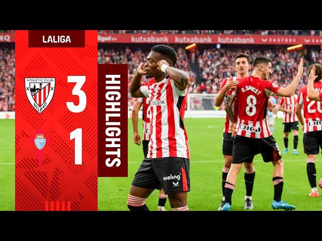 RESUMEN | Athletic Club 3-1 RC Celta | LaLiga EA Sports 2024-25 MD6