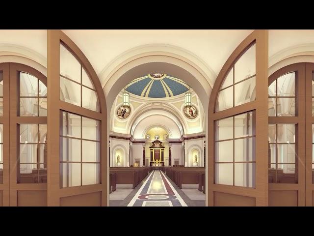 St. Faustina Catholic Church Flythrough of Final Design of Our New Church