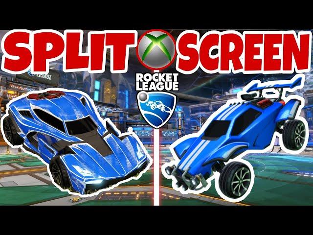 How To Play SPLITSCREEN On ROCKET LEAGUE XBOX In 2024!