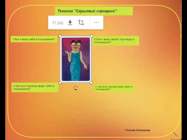 Техника Скрытый сценарий