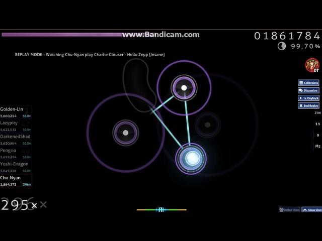 OSU! Charlie Clouser-Hello Zepp [Insane] 235pp