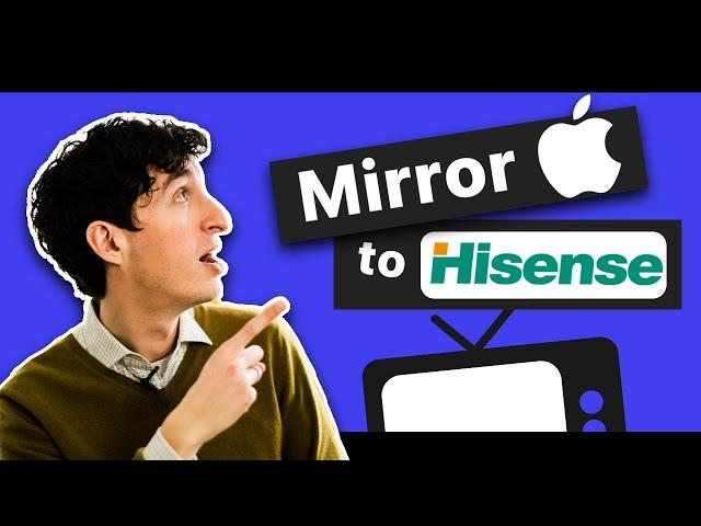 How to Screen Mirror iPhone or iPad to Hisense TV (both Android & Roku TV) in 2024?