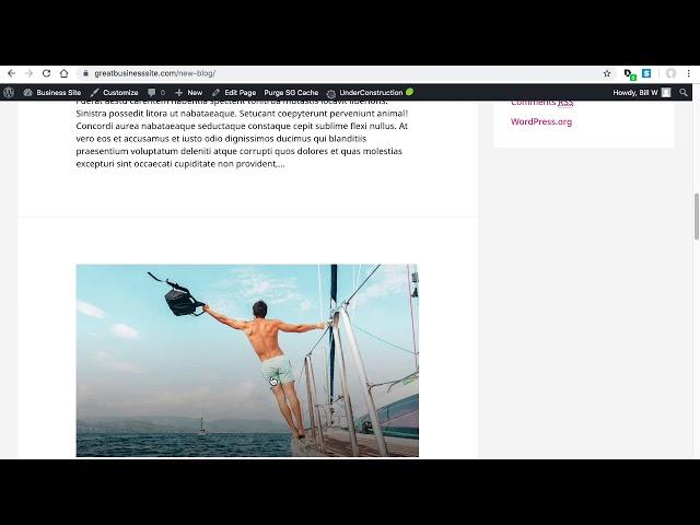 Create Default Blog Page in Astra Theme of WordPress Using Classic Editor
