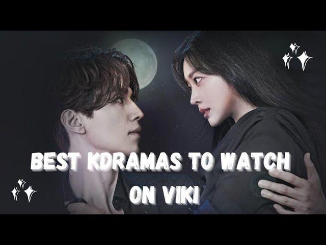 Top 10 best kdramas to watch on viki (Part 1)/best korean dramas available on viki//Dr.dramatic 