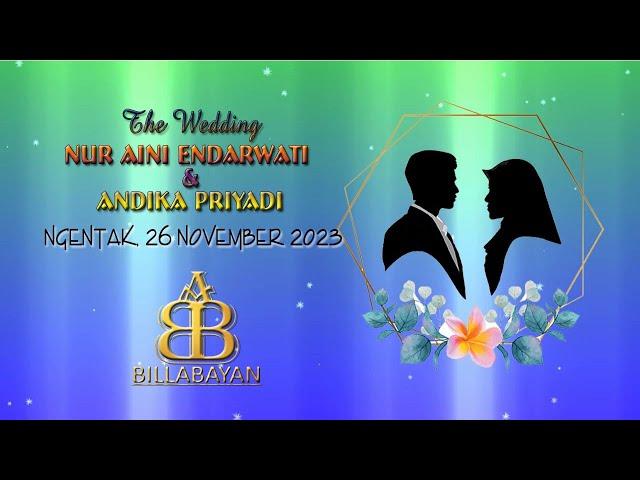 THE WEDDING Rr NUR AINI ENDARWATI & Bg ANDIKA PRIYADI || Ngentak Klaten Minggu 26 November 2023