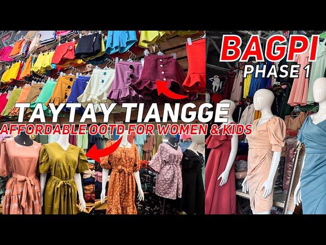 TAYTAY TIANGGE: BAGPI Tiangge OOTD for Women & Kids | As Low as ₱20 Part 2