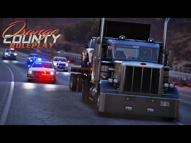 Stealing Cop Cars in GTA RP | OCRP