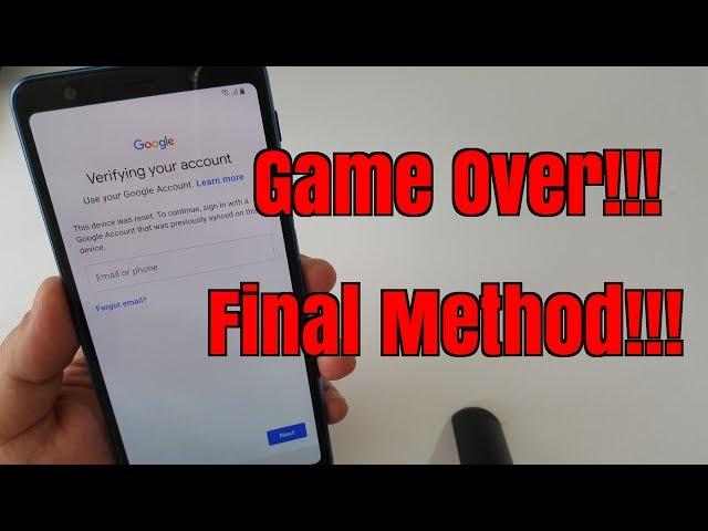 Samsung A7 2018 SM-A750FN.Remove google account,Bypass FRP.