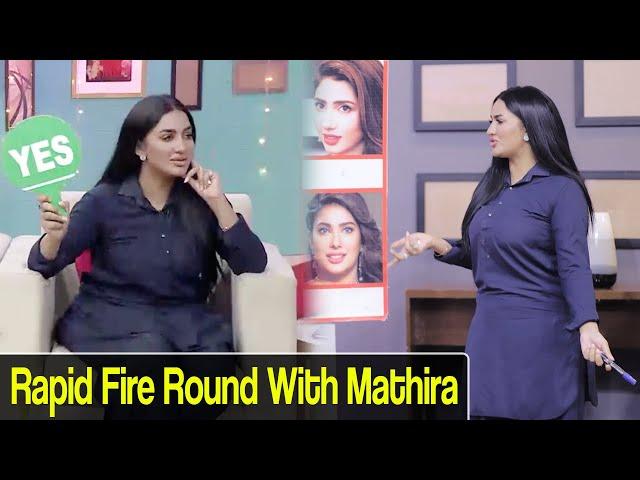 Rapid Fire Round With Mathira | Morning With Juggun | C2E2O