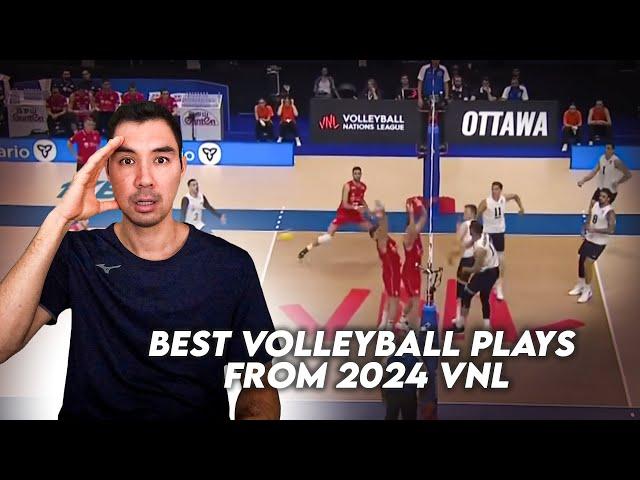 Reacting to The Best Men’s Volleyball Plays 2024 VNL