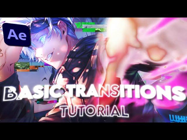 smooth basic transitions tutorial | After Effects for beginners