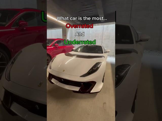 What is the most overrated car and the most underrated car? #cars #automobile #shorts #mclaren #car