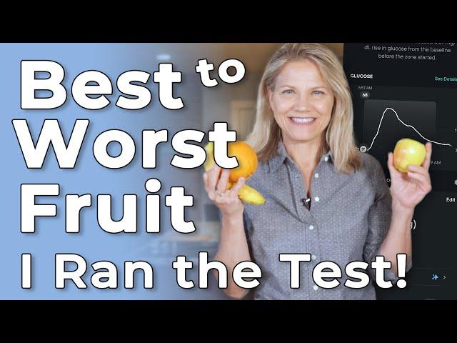 Best (and Worst) Fruit for Blood Sugar and Low Carb Dieting: I Ran the Tests!